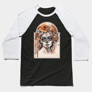 Day of the Dead Girl Baseball T-Shirt